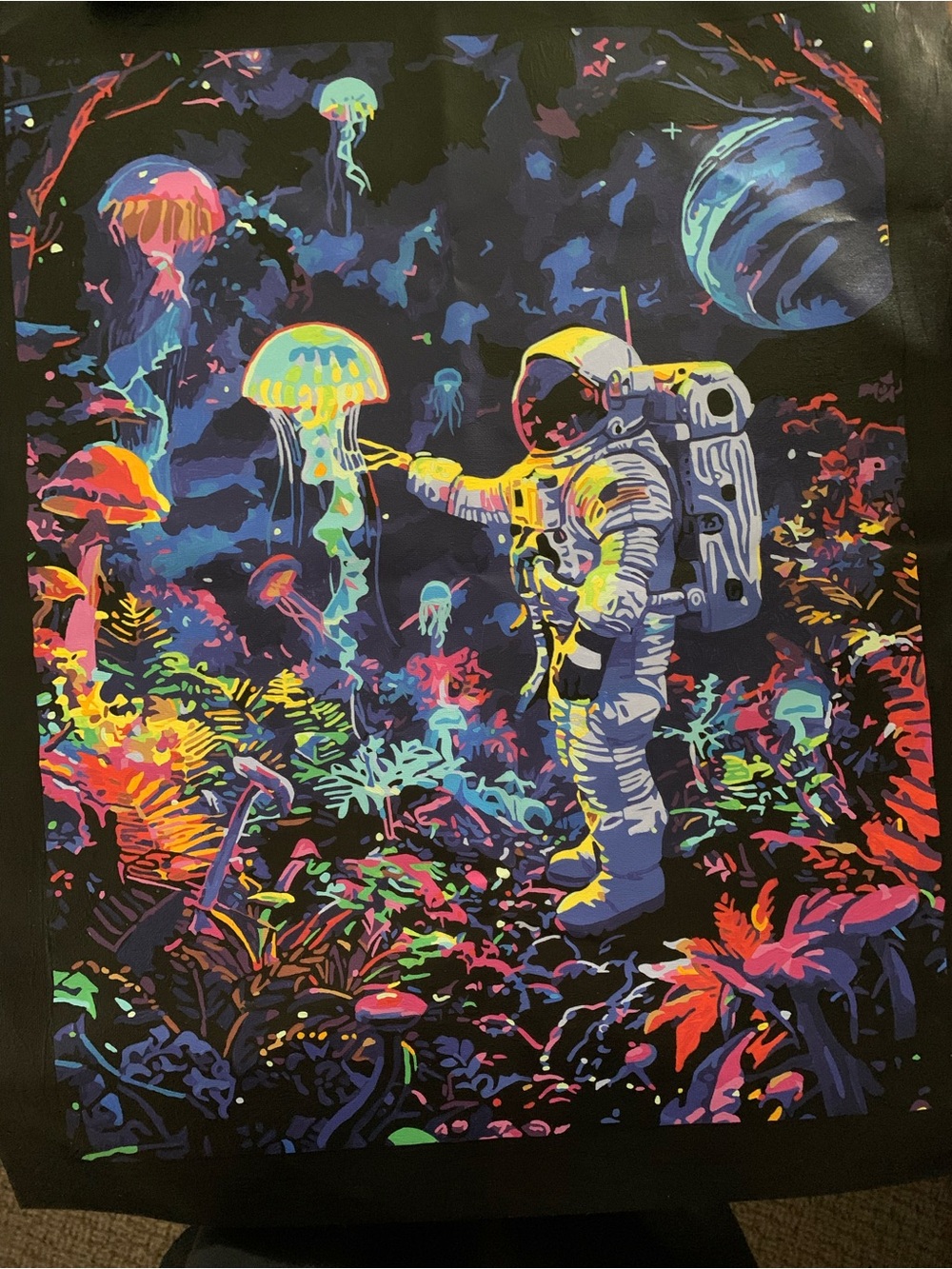 Finished paint by number